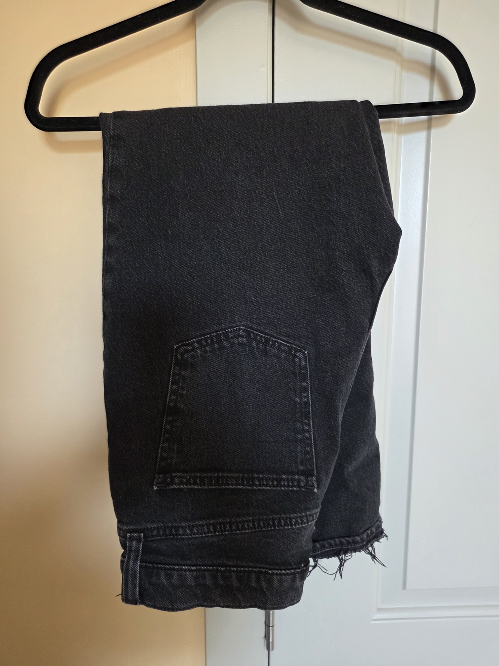 GAP Black High-Rise Straight Crop Jeans, Size 12 Tall